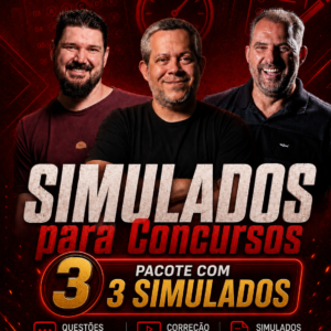 Pacote 3 Simulados Tripé da Aprovação!